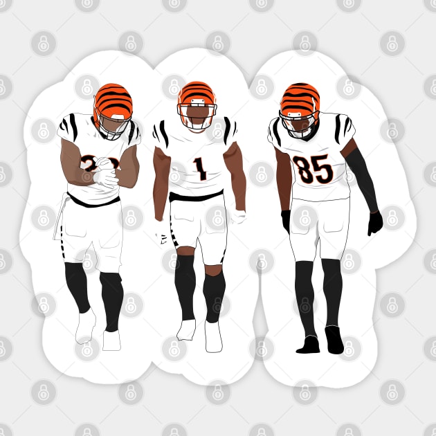 Griddy (mixon, Chase, Higgins) Sticker by islandersgraphics